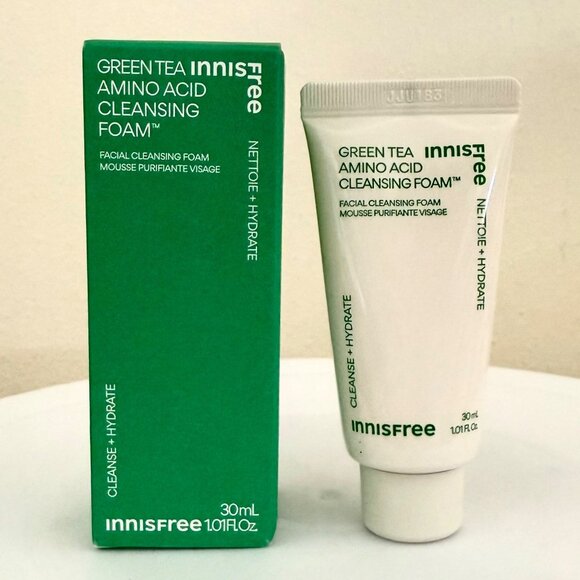 InnIsFree Other - Innisfree Green Tea Amino Acid Cleansing Foam 30 ml Facial Cleanser